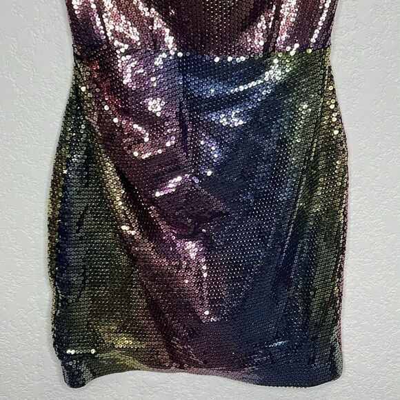 NWT The New Arrivals by ILKYAZ OZEL Isla Blue Jade Bustier Dress EU 38/Medium - Picture 5 of 16